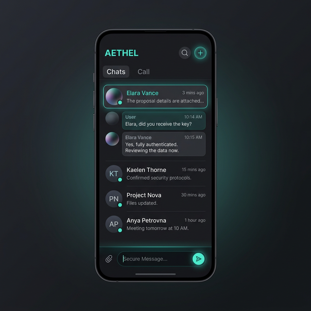 Secrova Chat Interface